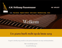 Tablet Screenshot of holtkamppianostemmer.nl